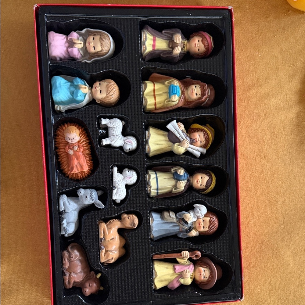 Enesco Colorful Nativity Figurine Set